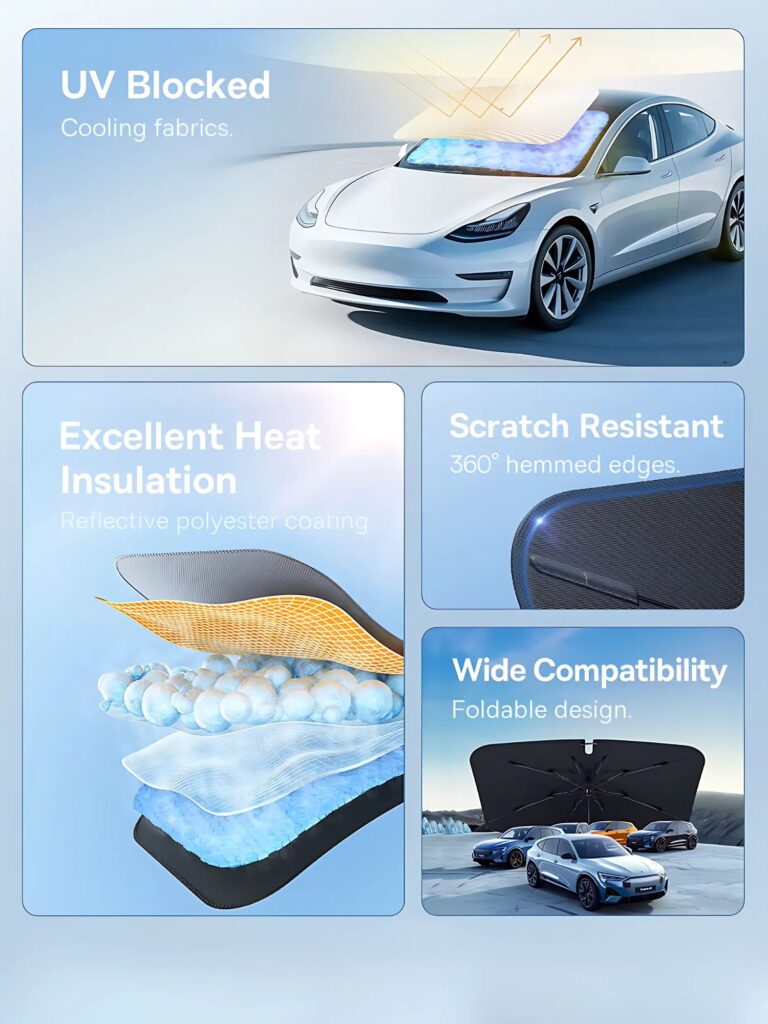 car sun shade umbrella