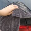 Auto microfiber towel for fast and efficient car drying
