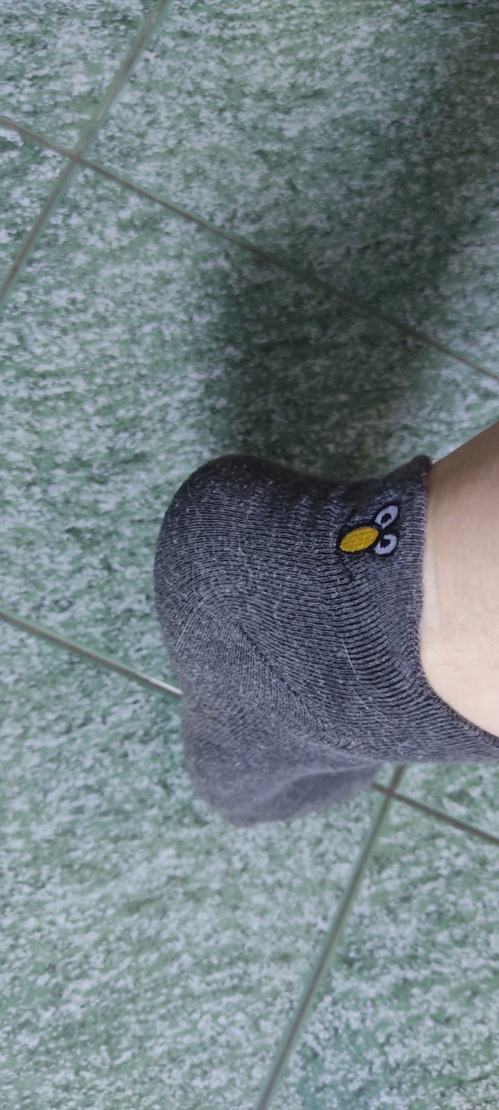 Lustige Sneaker-Socken für Damen – Bunte Emoji-Knöchelsocken, 10er-Set (Größen 35-38 & 38-42) photo review