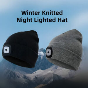 Beanie With Rechargeable Headlight – Practical Gift for Men, Dads & Outdoor Enthusiasts